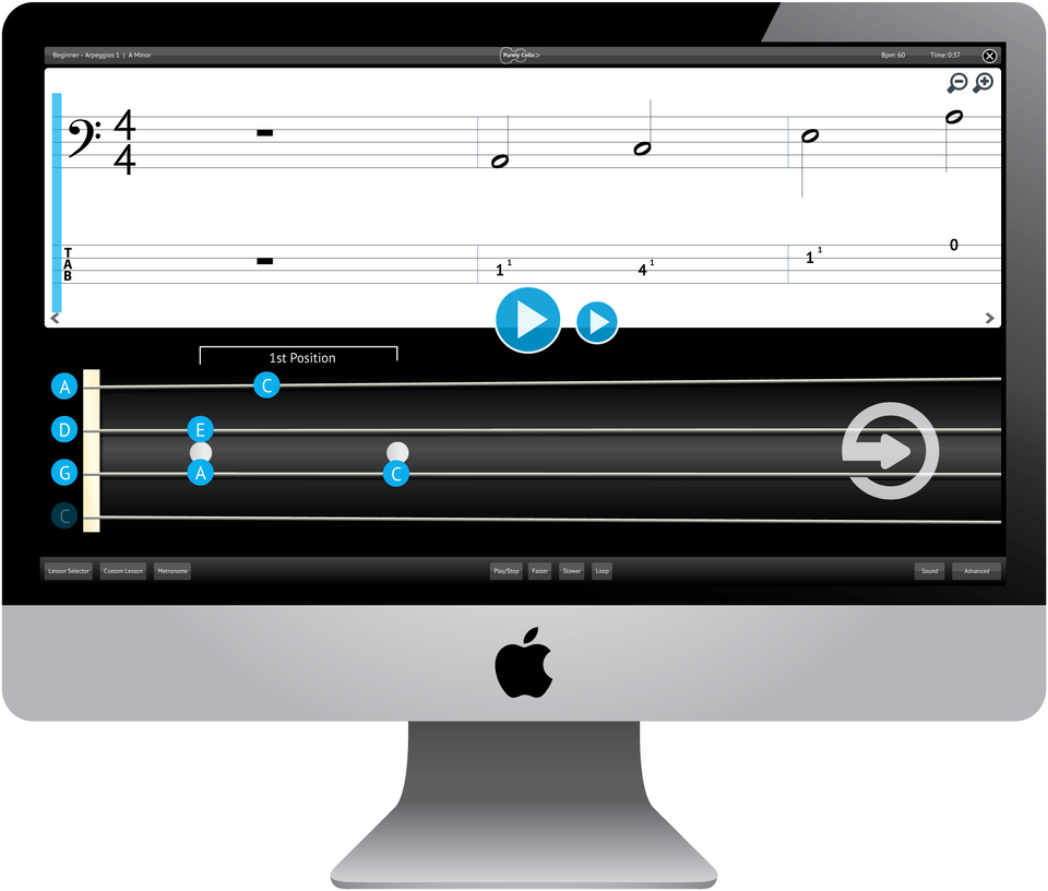 Purely Cello Software Application